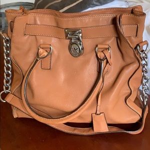 Tan Michael Kors purse